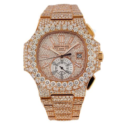 patek philippe nautilus iced out price|Patek Philippe Nautilus diamond price.